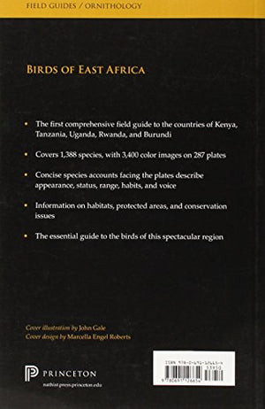 The Birds Of East Africa: Kenya, Tanzania, Uganda, Rwanda, Burundi (Princeton Field Guides, 14),Used