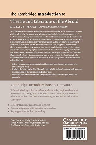 The Cambridge Introduction to Theatre and Literature of the Absurd (Cambridge Introductions to Literature),Used
