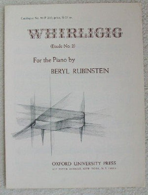 Whirligig (Etude No. 2),Used