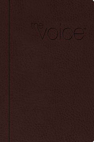 The Voice Bible: Step into the Story of Scripture /Saddle Brown Leathersoft/Other Translations/Study,Used