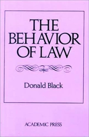 The Behavior Of Law,Used