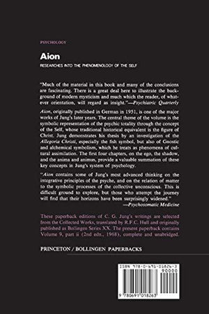 Aion: Researches Into The Phenomenology Of The Self (Collected Works Of C.G. Jung Vol.9 Part 2)-used