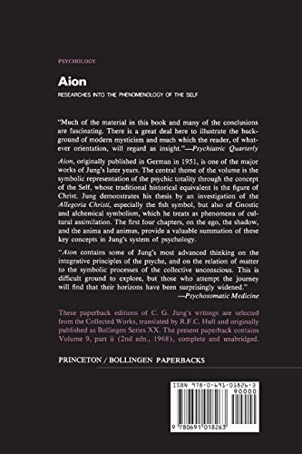 Aion: Researches Into The Phenomenology Of The Self (Collected Works Of C.G. Jung Vol.9 Part 2)-used