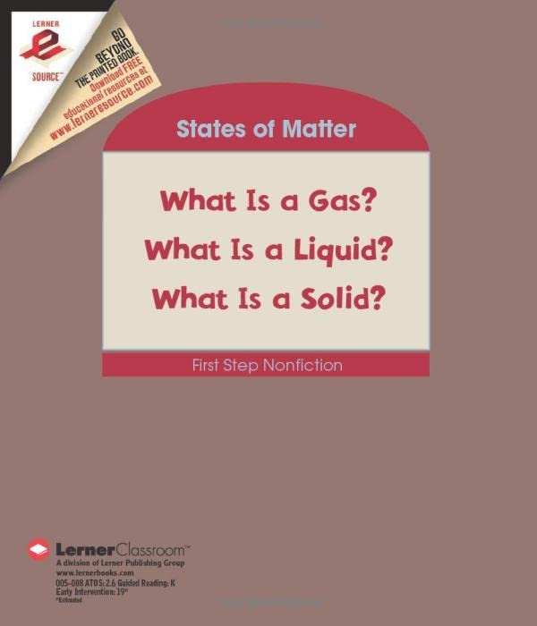 What Is a Solid? (First Step Nonfiction  States of Matter),Used