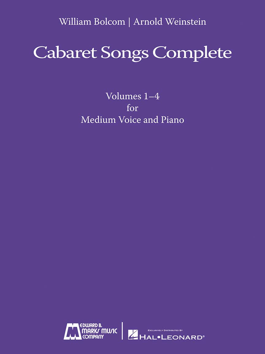 Cabaret Songs Complete: Volumes 14 for Medium Voice and Piano,Used
