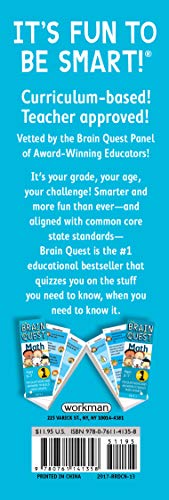 Brain Quest Grade 1 Math, Revised 2Nd Edition