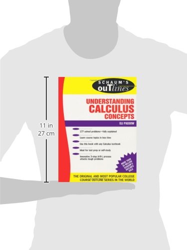 Schaum'S Outline Of Understanding Calculus Concepts,Used