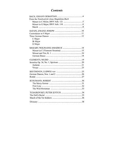 Piano Literature of the 17th, 18th and 19th Centuries (Books 3) (Frances Clark Library for Piano Students),Used