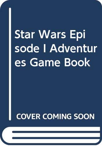 Star Wars Episode I Adventures Game Book,Used
