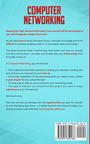 Computer Networking: The Complete Beginner's Guide to Learning the Basics of Network Security, Computer Architecture, Wireless T,Used