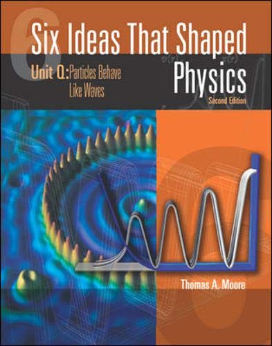 Six Ideas That Shaped Physics: Unit Q  Particles Behaves Like Waves