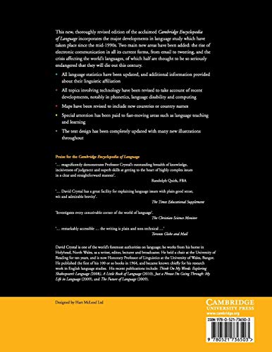 The Cambridge Encyclopedia of Language,New