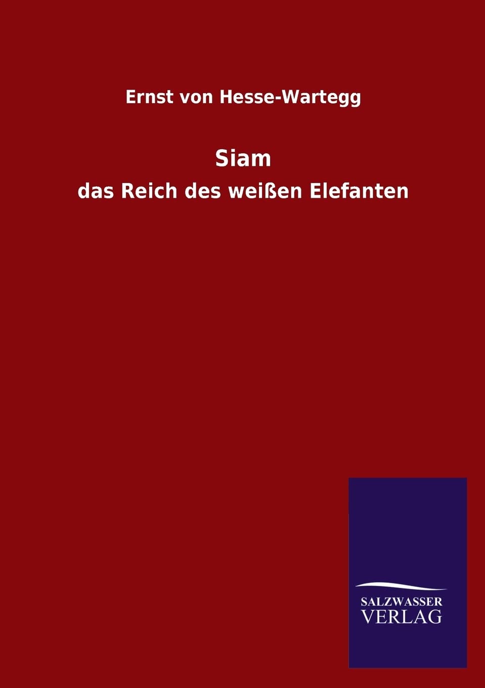 Siam (German Edition),Used