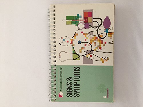 Signs and Symptoms (Nurse's Ready Reference),Used