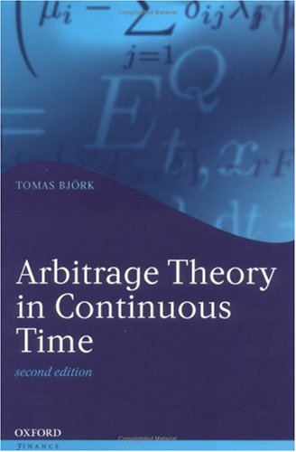 Arbitrage Theory in Continuous Time,Used