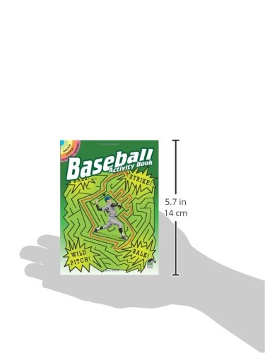 Baseball Activity Book (Dover Little Activity Books: Puzzles),Used