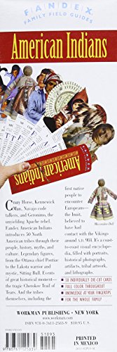 Fandex Family Field Guides: American Indians,New