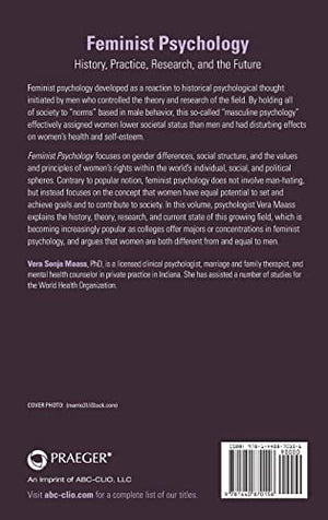 Feminist Psychology: History, Practice, Research, and the Future (Essentials of Psychology and Health),Used