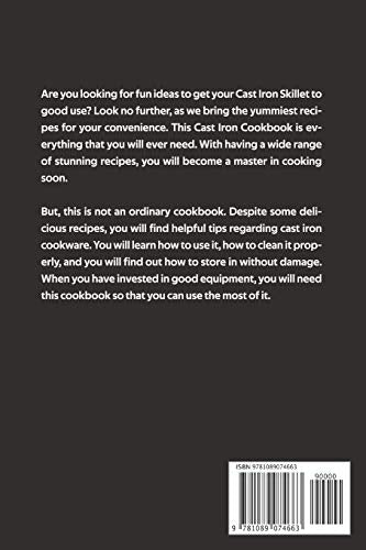The Ultimate Cast Iron Cookbook: Cast Iron Skillet Cookbook That Will Exceed Your Expectations,Used