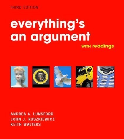 Everythings An Argument With Readings,New