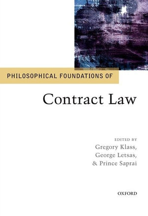 Philosophical Foundations of Contract Law (Philosophical Foundations of Law),Used