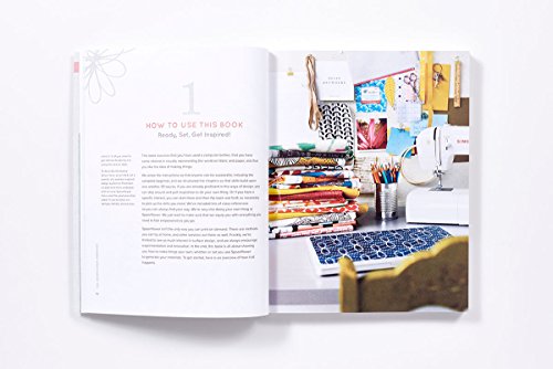 The Spoonflower Handbook: A DIY Guide to Designing Fabric, Wallpaper & Gift Wrap with 30+ Projects,Used