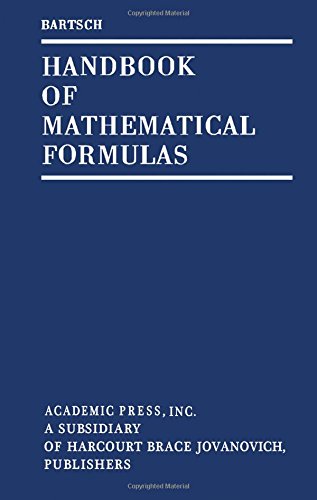 Handbook of Mathematical Formulas (English and German Edition),New