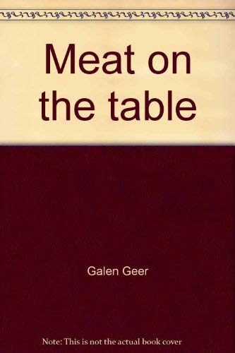 Meat on the table: Modern smallgame hunting,Used