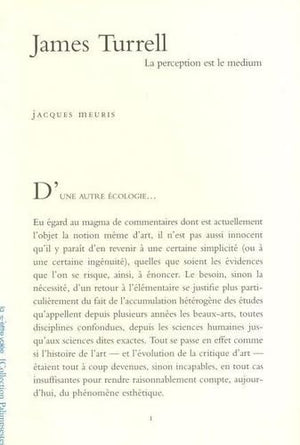 James Turrel,Used