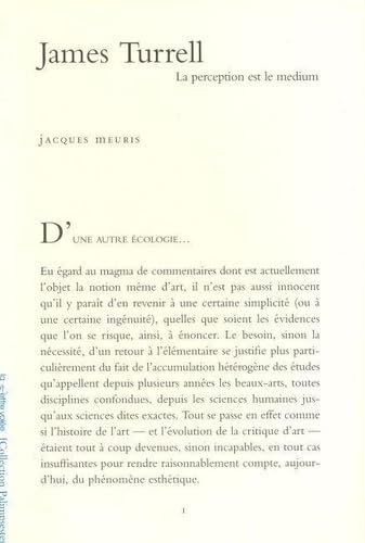 James Turrel,Used
