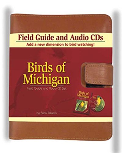 Birds of Michigan Field Guide and Audio CD Set,Used