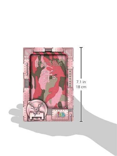 ICB, Holy Bible, Compact Kids Bible, Flexcover, Pink: Pink Camo,Used