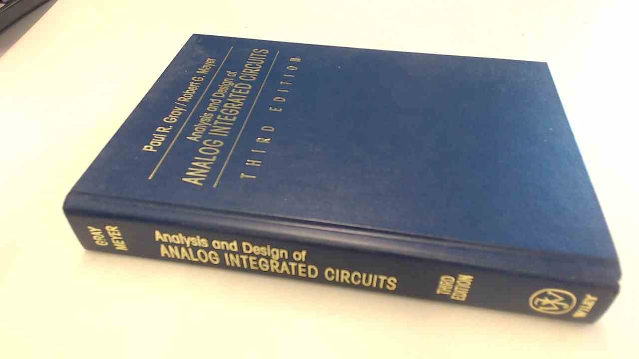 Analysis and Design of Analog Integrated Circuits,New