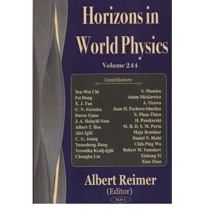 Horizons in World Physics Vol.244,Used