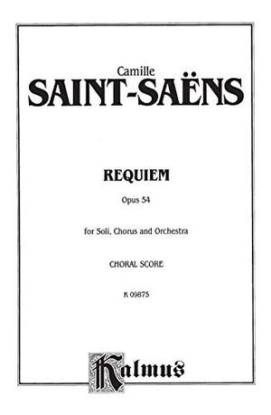 Requiem, Op. 54: SATB with SATB Soli (Orch.) (Latin Language Edition) (Kalmus Edition) (Latin Edition),Used