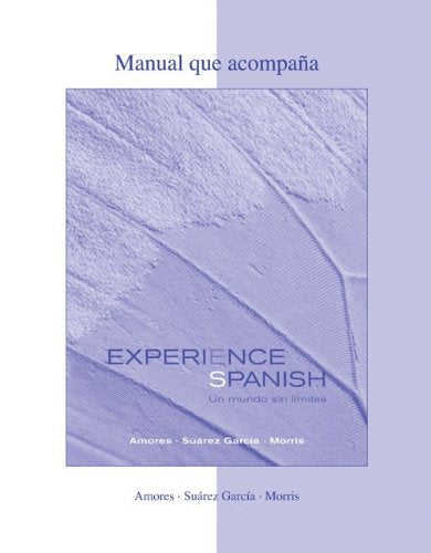 WBLM to accompany Experience Spanish,Used