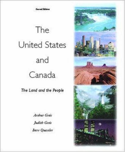 The United States And Canada: The Land And The People,Used