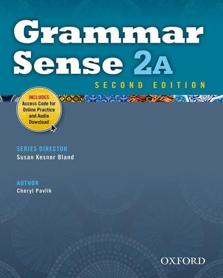 Grammar Sense 2A Student Book with Online Practice Access Code Card,Used