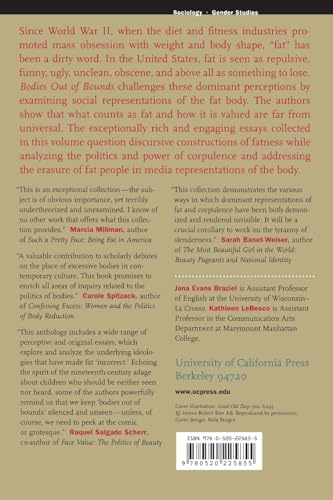 Bodies Out Of Bounds: Fatness And Transgression