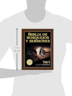 Biblia de bosquejos y sermones: 1 y 2 Corintios (Biblia de Bosquejos y Sermones N.T.) (Spanish Edition),Used