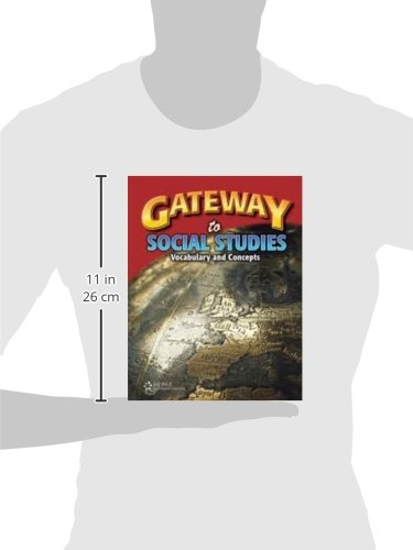 Gateway to Social Studies: Student Book, Softcover: Vocabulary and Concepts,Used