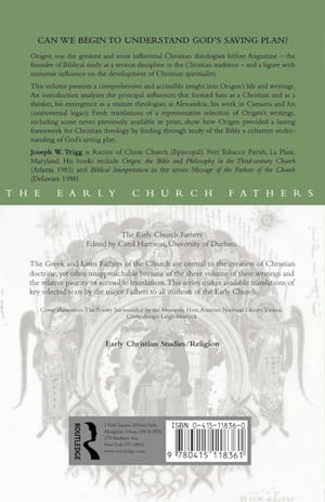 Origen (The Early Church Fathers),New