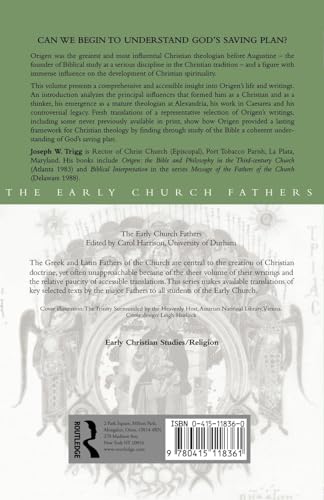 Origen (The Early Church Fathers),New