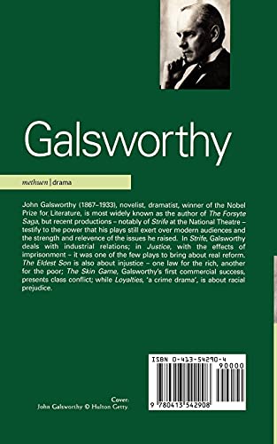 Galsworthy Five Plays: Strife; Justice; The Eldest Son; The Skin Game; Loyalties (World Classics),Used