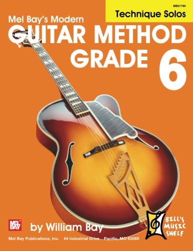 Modern Guitar Method Grade 6: Technique Solos,Used