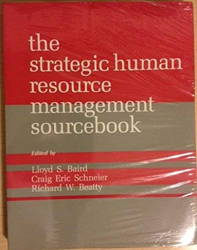 Strategic Human Resource Management Sourcebook,Used