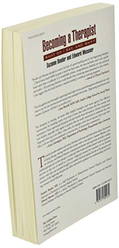 Becoming a Therapist: What Do I Say, and Why?,New