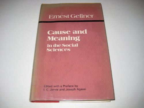 Cause and meaning in the social sciences;,Used