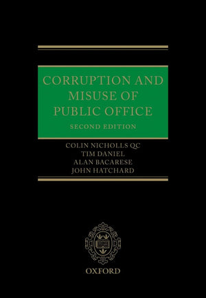 Corruption And Misuse Of Public Office
