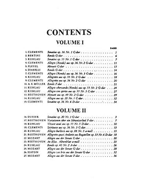 27 Pieces, Sonatinas and Sonatas, Vol. 1: For Piano (Kalmus Classic Edition),Used